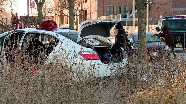2 teens arrested in rash of Bay View vehicle break-ins after chase, crash