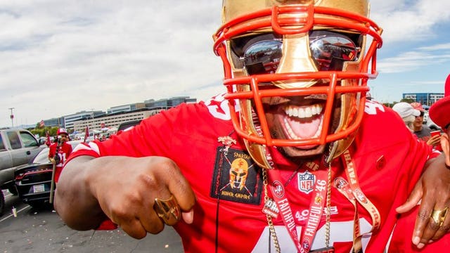 49ers super fan attends every home game, travels to away games