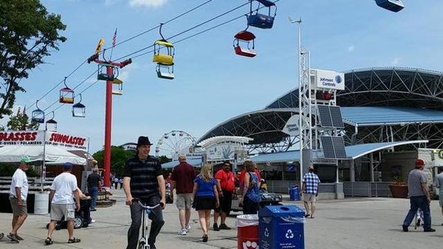 Summerfest's opening day a tradition for some families: "Every year it's great!"