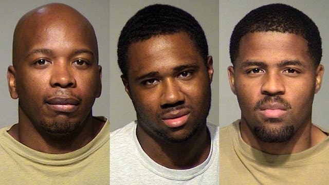 1 of 3 charged in series of crimes ranging from robbery to murder pleads guilty