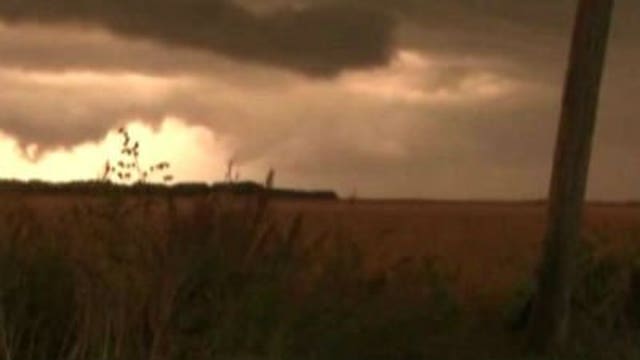 Tornado strikes Nebraska as winter storm hits Colorado