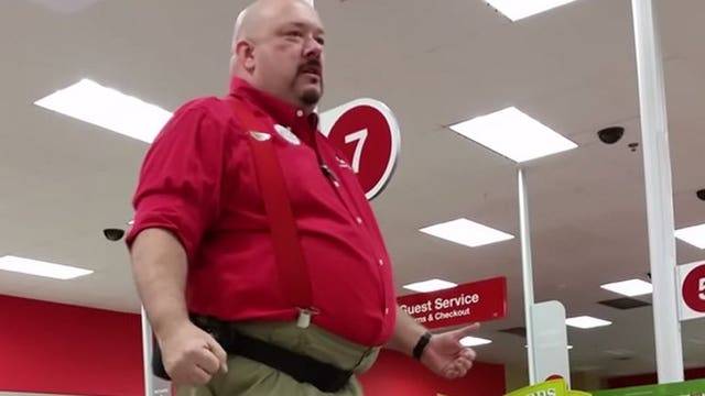 Before the doors opened on Black Friday, one Target crew got this inspiring chat