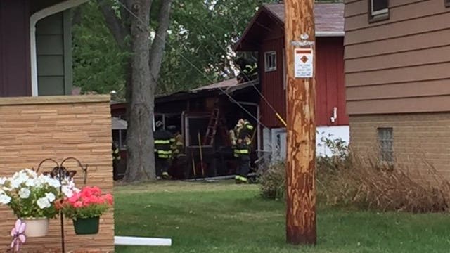 No one hurt in fire at home near 60th and Bradley Road in Milwaukee