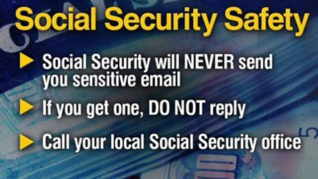 Contact 6: Scammers targeting social security recipients