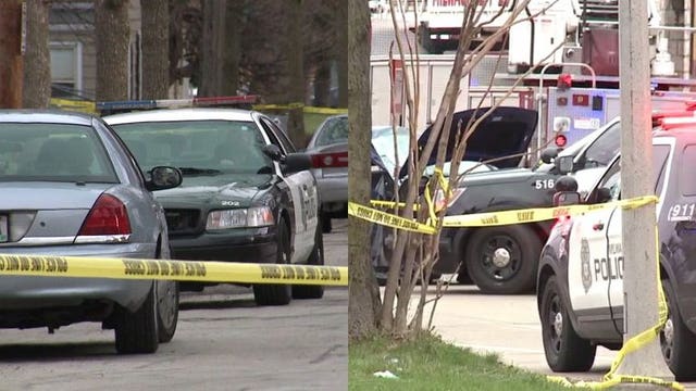 Fleeing vehicle that caused crash near 40th and North involved in triple shooting