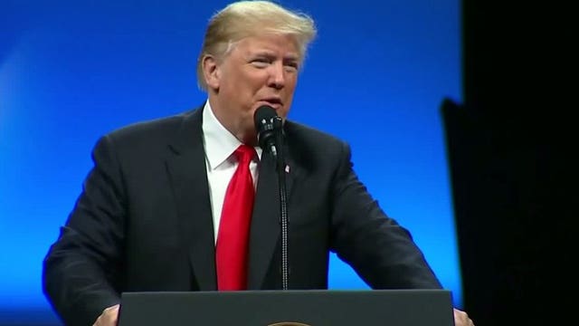 President Trump consoles Californians suffering from twin tragedies