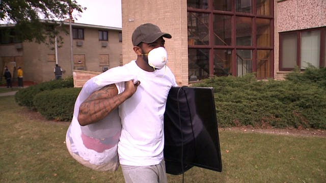 Imperial Apts. residents frustrated to learn fire may have been arson; and they're now homeless