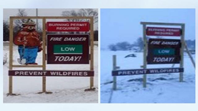 Smokey Bear STOLEN: Suspects use chainsaw to take 6-foot icon for themselves