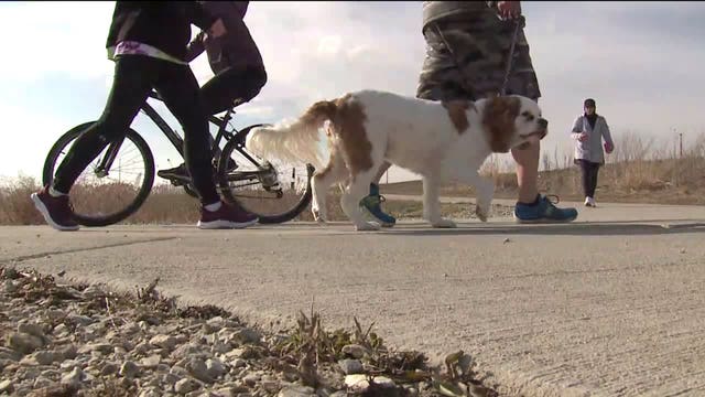 Amid stay-at-home orders, people enjoyed the outdoors in Oak Creek, some closer than others