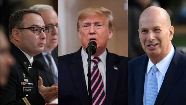 President Trump ousts officials who testified on impeachment