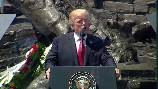 Pres. Trump on Russian meddling, hours before meeting with Putin: "Nobody really knows for sure"