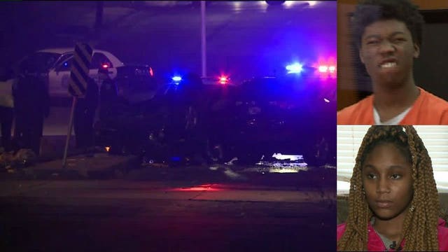 Teen who was passenger in stolen car involved in fatal crash says she's 'thankful I'm here'