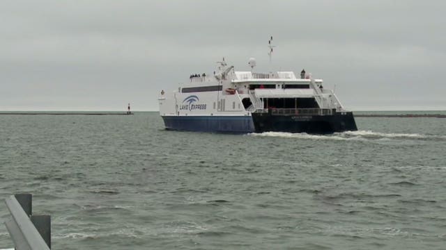 Lake Express Ferry bike drive set for Friday, April 26