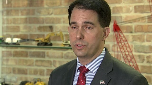 With Cruz and Kasich out, Gov. Walker says, "Donald Trump is clearly better than Hillary Clinton"