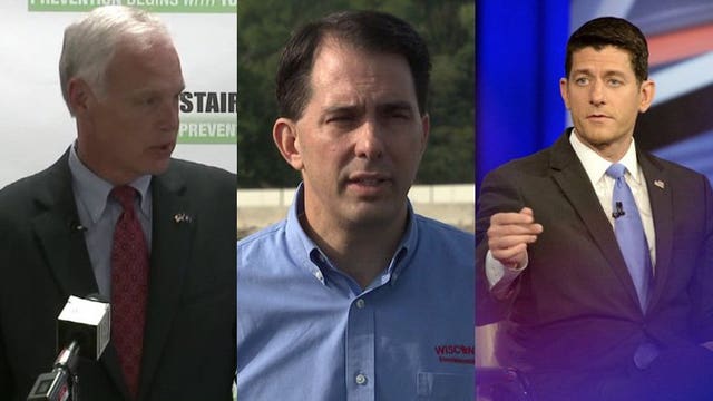 Wisconsin's top Republicans stick by Donald Trump while denouncing lewd comments