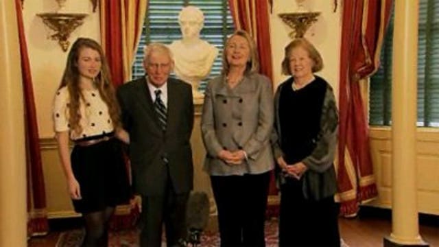 Hillary Clinton 'thrilled to be back' after illness