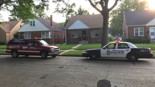 Authorities respond to fire inside home near 48th and Marion Streets