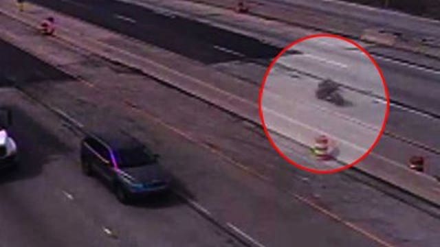 119 mph in construction zone: Motorcycle rider then crashes bike