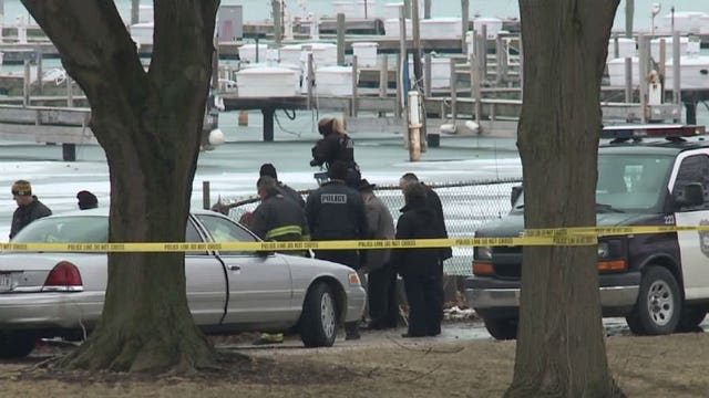 Police: Woman's body discovered on rocks at McKinley Marina