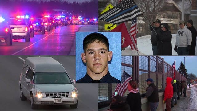 'A somber day in Milwaukee:' Community honors Officer Rittner during funeral procession