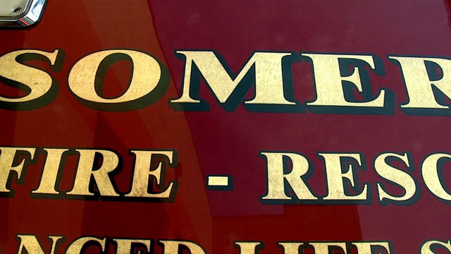 Somers house fire; firefighter hurt after interior collapse