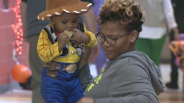 Halloween Family Party: Cops and kids get into the spooky spirit!