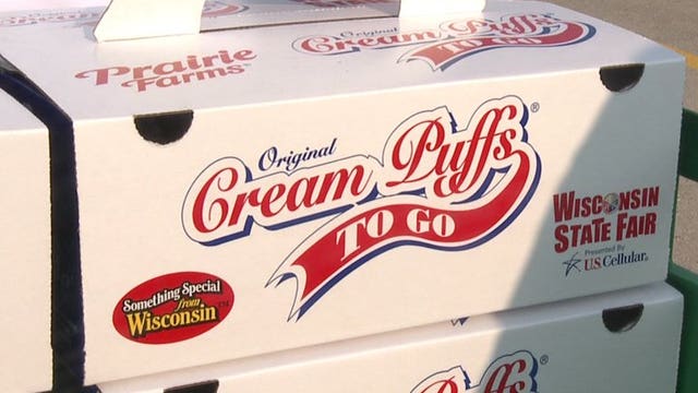 Sweet treat! Lucky FOX6 News viewers pick up their free cream puffs