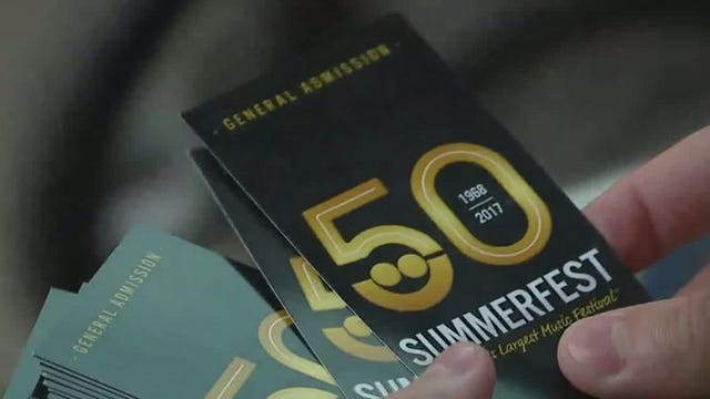 Summerfest celebrates its 50th Edition with Throwback Thursday on June 29th