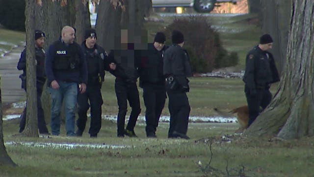 2 in custody after allegedly firing gun from moving vehicle, fleeing police in Wauwatosa