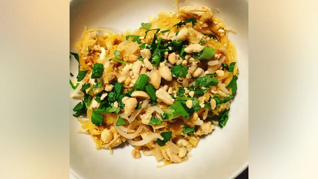 Getting creative with spaghetti squash: Here's a recipe for a low-carb Pad Thai