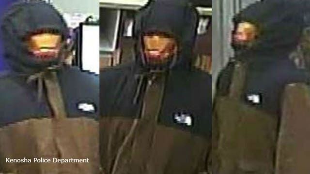 Kenosha police share photos of Iron Man mask-wearing suspect in effort to ID him