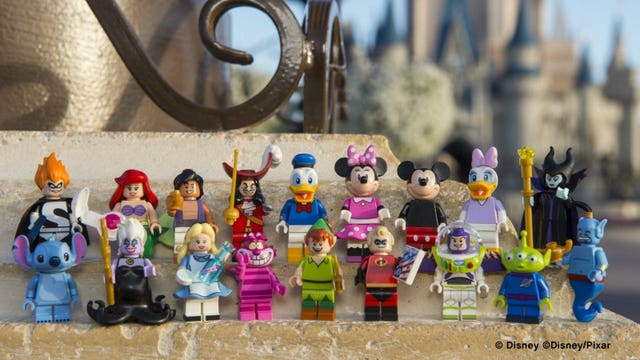 Your favorite Disney characters are now in LEGO form -- here's a first look