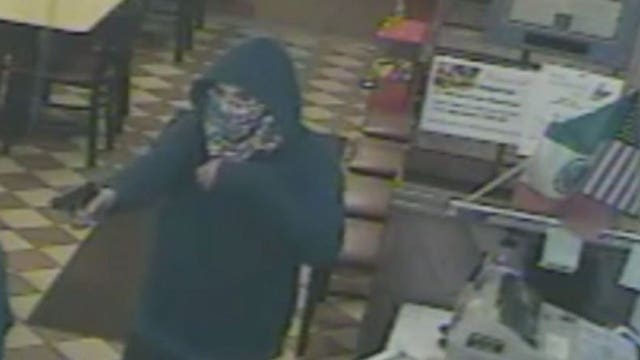 Caught on cam: Bandana-wearing suspect robs restaurant on Milwaukee's south side