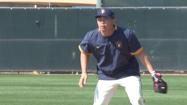 'Explore your weaknesses:' Brewers' Hiura focused on defense headed into 2020