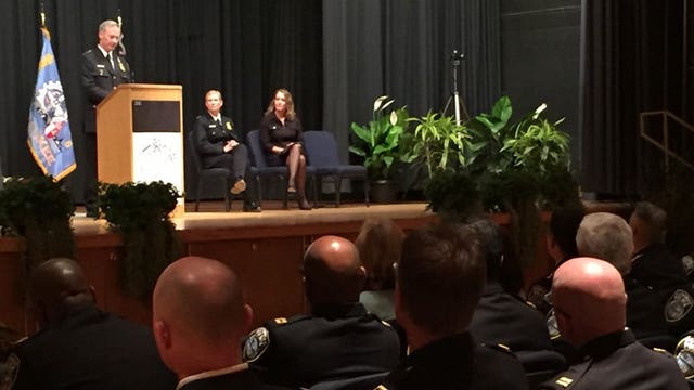 Latest: Milwaukee Police Chief Ed Flynn sworn in for third four-year term