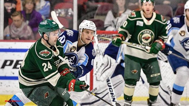 Admirals blanked by Iowa Wild, 3-0
