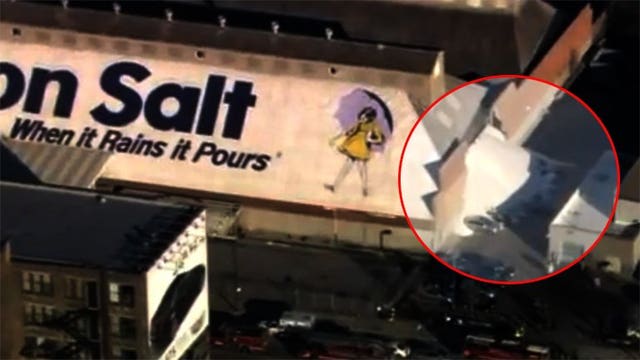 DEVELOPING: Collapse at Morton Salt facility in Chicago, several cars buried in salt