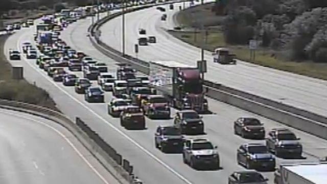 Watch: Crash involving 3 vehicles creates "severe" backups on I-94 EB, east of Elm Grove Road