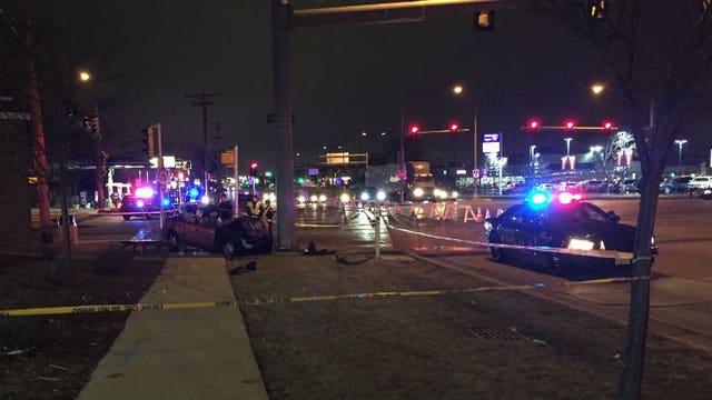 Man dies at scene of crash near 27th and Layton after suffering possible medical issue