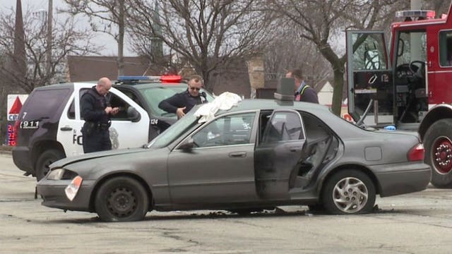 Four taken to the hospital following crash near 57th and Hampton