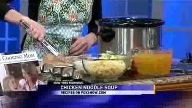 The Cooking Mom makes homemade soup