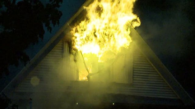 "The blaze just broke out:" Firefighter injured battling house fire on Milwaukee's south side