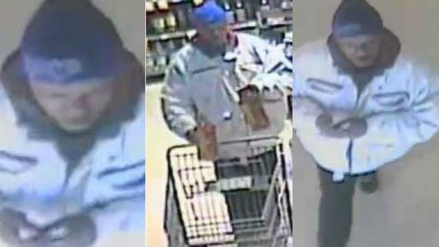 Recognize him? Caledonia police share surveillance photos after theft of liquor from Pick 'n Save