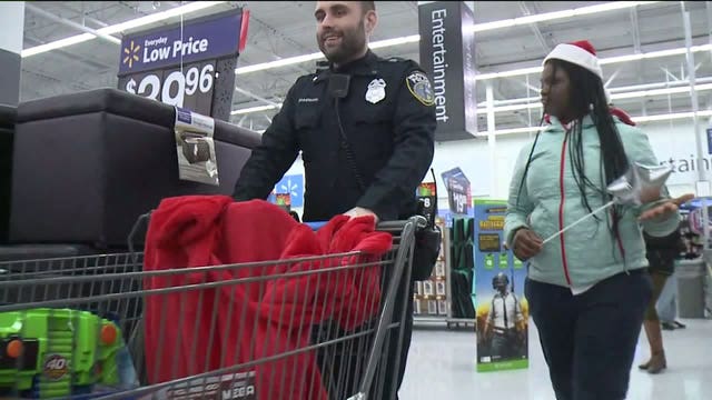 "$100 to spend on family members, themselves:" 20 kids take part in MPD's 'Shop with a Cop'
