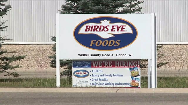 Production suspended at Birds Eye plant in Darien; approximately 100 infected with COVID-19 