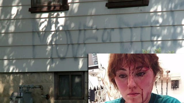 'Move or die:' Graffiti spray-painted on Milwaukee home a month after a brutal attack there