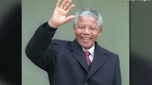 Flags lowered to half-staff to honor Nelson Mandela
