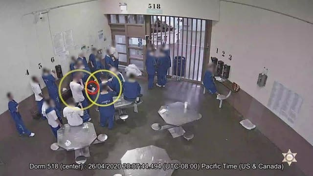 Video shows LA County inmates attempting to infect themselves with COVID-19, sheriff says