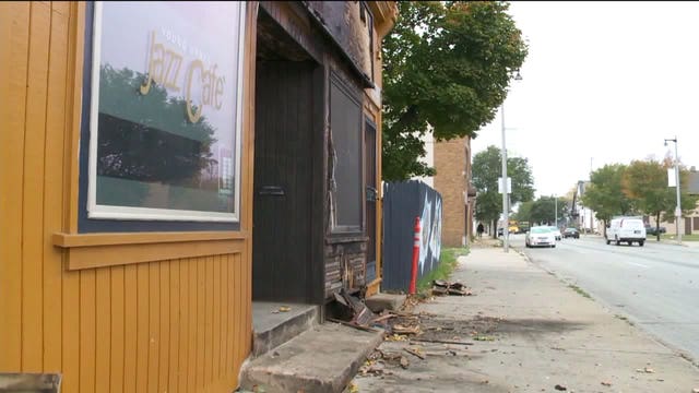 Is there any connection? Homicide near Cypress & Fond du Lac, and days later, fire at business nearby