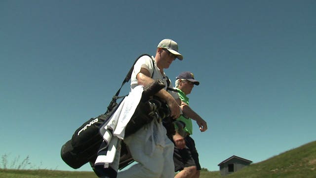 'Fell in love with it:' National Guard pilot, caddy helps bring the game of golf overseas